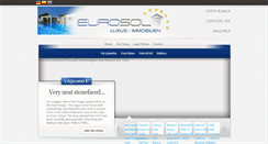 Desktop Screenshot of eurosol-luxus-immobilien.com