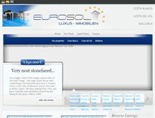 Tablet Screenshot of eurosol-luxus-immobilien.com